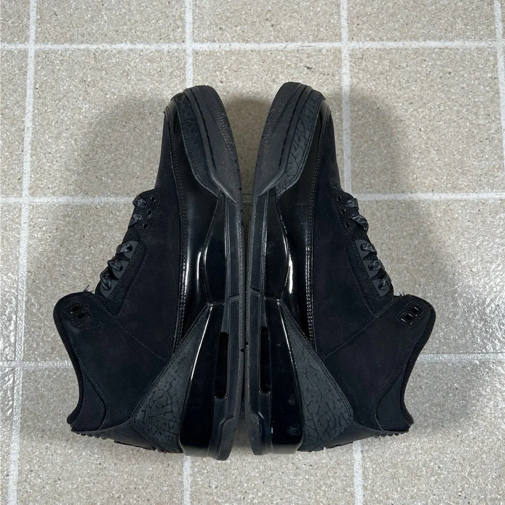 Nike Air Jordan 3 Retro Black Cat 2025 CT8532-001 Men's Size 12